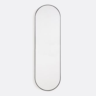 La Redoute Interieurs Ovalen spiegel in metaal 30x100 cm, Iodus