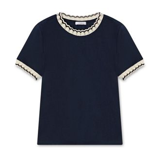 Motivi Donna, Top, Blu, M, new