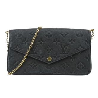 Louis Vuitton Pre-owned Vintage Monogram Empreinte Pouch - - Pre-owned - Donna - Nero - ONE SIZE