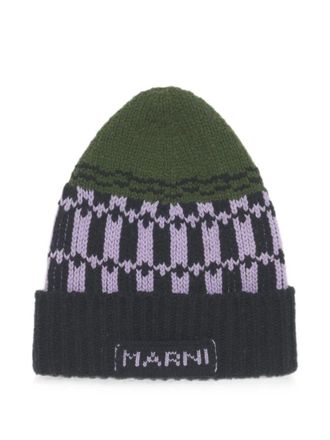 Marni Hat Knit Wool Clzc0187q0.Ufh101