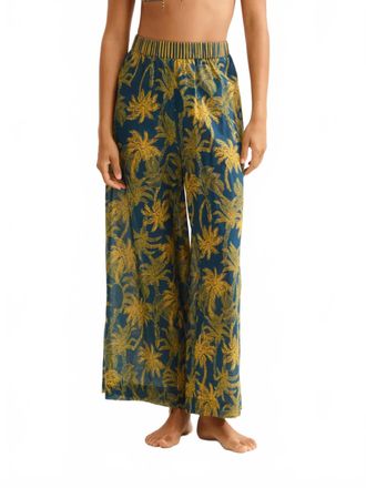 Eres Intinerant Wide Pants In Ocean