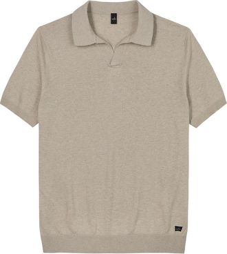 Wahts Mens Knitwear Dark Stone Beige Melange / XXL