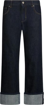 Liu Jo embroidered-logo jeans - Blue
