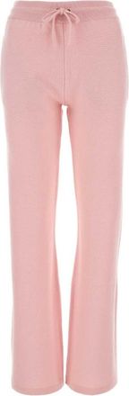 Versace Pink Flared Leg Pant