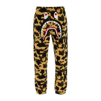 A Bathing Ape Sweatpants, male, Multicolor, Size: S 1st Camo Shark Joggers