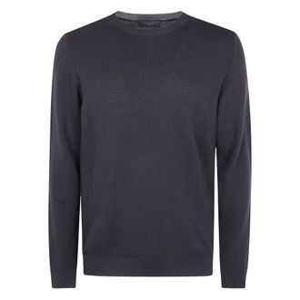 Zanone Maglione Girocollo Slim Fit - - Knitwear - Uomo - Grigio - M