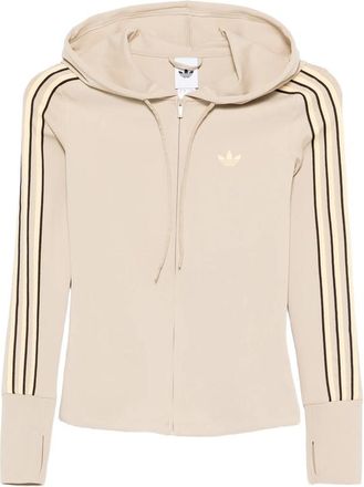 adidas Striped Hooded Hoodie