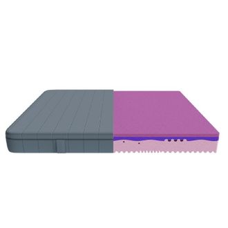 Cecotec Colch&oacute;n Viscoel&aacute;stico Y Enfundable Flow Genuine + 135x190. 3 Capas Altura 28 Cm Firmeza Alta N&uacute;cleo Perfilado De Espuma Hrc2+ - Cecotec