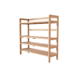 Tikamoon Biblioteca de roble macizo