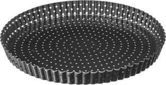OEM Molde Perforado Para Quiche/tarta 4goodz Con Base Desmontable De 28 Cm