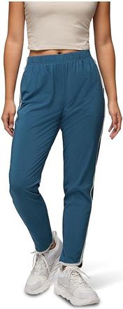 Prana Railay Scallop Pants Womens Casual Pants Bluff Blue : 2XL R, Elastane/Polyester