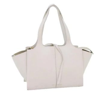 Celine Pre-owned Tote Bags, female, White, Size: ONE SIZE Pre-owned Vintage Tote Bag