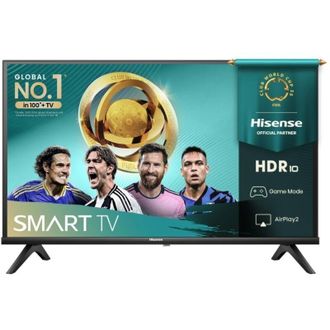 Hisense TVC LED 40 QLED Smart TV 4K Ultra HD con HDMI 1.4, Sistema VIDAA U8.5, Audio Dolby, Certificazione LA TIVU