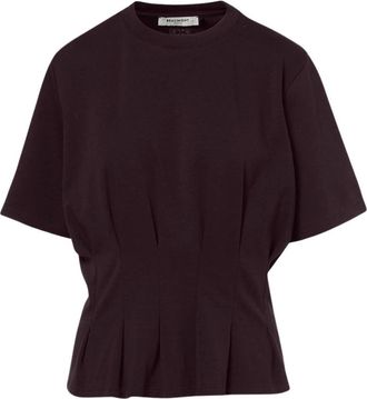 Beaumont Amsterdam Odette T-shirt - Dames - Tops - Paars - Maat: XL Katoen
