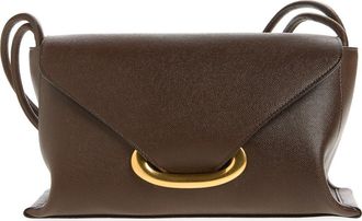 Wandler Veneto Leather Shoulder Bag in Soil Caviar at Nordstrom