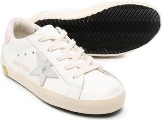 Golden Goose Kids Super-Star Leather Sneakers Ss26 Ch
