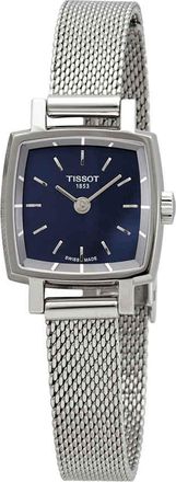 Tissot Lovely Square Quartz Blue Dial Ladies Watch T058.109.11.041.00