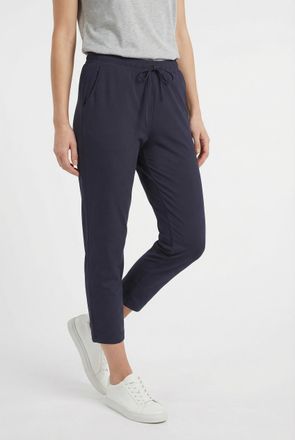 KjBrand 7/8-Hose KJBRAND Susie XS, Damen, Gr. 42, N-Gr, blau (marine), Web, Obermaterial: 75% Polyamid, 25% Elasthan, unifarben, schmal 7/8-L&auml;nge, Hosen 7/8-H