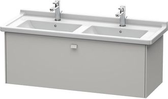 Duravit Duravit Brioso Neceser De Pared 122,0 X 46,9 Cm, 1 Extra&iacute;ble, Para Lavabo Starck 3 033213, Color (frente/cuerpo): Concreto Gris Mate Decor, Manija Con