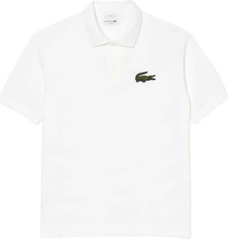 Lacoste Hombre, Camisetas, Blanco, Talla: L