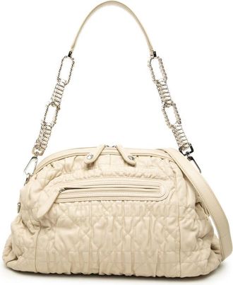 Dior Pre-owned Dior Lambskin Cannage Delices Satchel Ladies 22204JKF70CAEM4A
