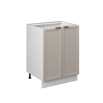 Vicco Mueble Bajo De Cocina Fame-line, Grisbeige, 60 Cm Sin Encimera