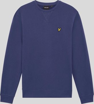 Lyle & Scott Lyle And Scott Mens Cotton Crew Neck Sweatshirt - Navy - Size: 44