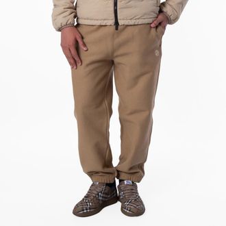 Burberry Logo Embroidered Cotton Track Pants, Size XX-Small