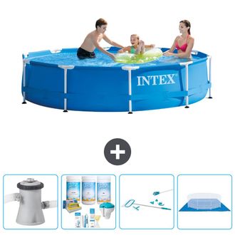 Intex Piscina Con Estructura Redonda - 305x76 Cm - 7-piezas S21018