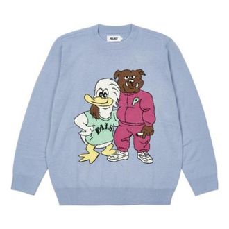 Palace Dog And Duck Knit Blue P22KW070