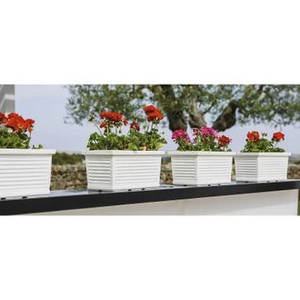 Monacis Balconera De Pol&iacute;mero Monacis Con Acabado Mate Blanco Cm 60 (60x22x20h)