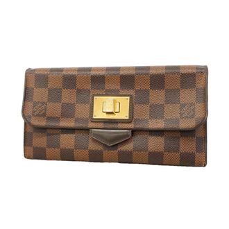 Louis Vuitton Ebene Long Wallet (Bi-Fold) (Pre-Owned)