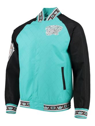 Mitchell & Ness x Vancouver Grizzlies diamond-quilted jacket - Blue