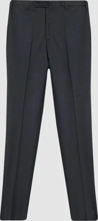 Incotex Men & apos;s Micro-Houndstooth Wool and Cashmere Trousers