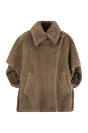 Max Mara Tebe4 - Teddy Fabric Cape