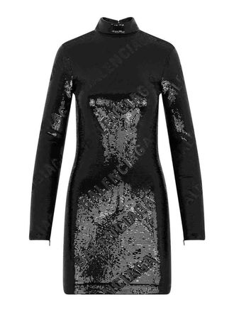 Balenciaga Turtleneck Dress