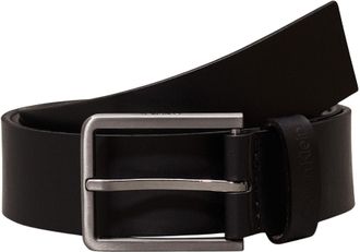 Calvin Klein Mens Essential Belt 35 mm Leather Belt, Black, 46