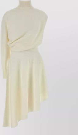 Alaia virgin wool knitted dress