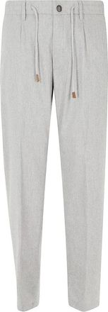 Eleventy Broeken, Heren, Grijs, W31, Wol, X75Panb 21 Tes 0H027 Chino Broek