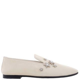 Jimmy Choo London Patent Leather Star Embossed Loafers