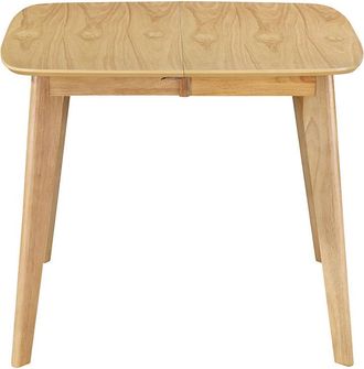 Miliboo Mesa De Comedor Extensible N&oacute;rdica En Madera Clara L90-130 Leena