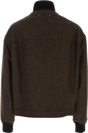 Maison Margiela Herringbone Jacket - Brown