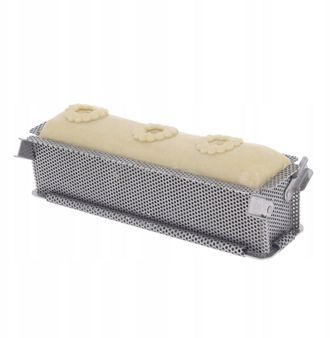 De Buyer De-buyer Molde De Cocci&oacute;n Geoforme Perforado Plateado 24 Cm