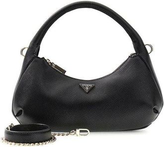 Guess Womens Hobo Black Polyurethane