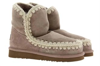Mou Womens Eskimo 18 Ankle Boots In Elephant Grey