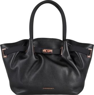 Alexander Smith Brooke Shopper - Dames - Shoppers - Zwart - ONE Size - Leer - Tassen