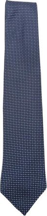 HUGO BOSS Zijden Stropdas - Heren - Stropdassen - Blauw - ONE Size - Accessoires