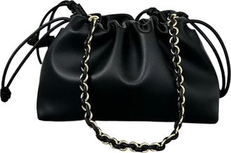 Generic Designer Womens Bags Sac De Luxe Femme Shoulder Crossbody Ladies Purses Handbags Fashion Tote Bag(Black)