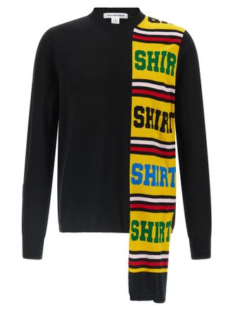 Comme Des Gar&ccedil;ons Mens Intarsia Sweater