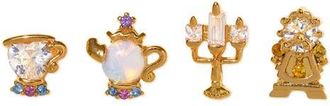 Girls Crew Disney Be Our Guest Stud Earrings Set in Gold at Nordstrom